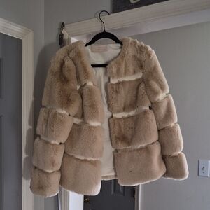KEEPSAKE the Label Cream Teddy Jacket